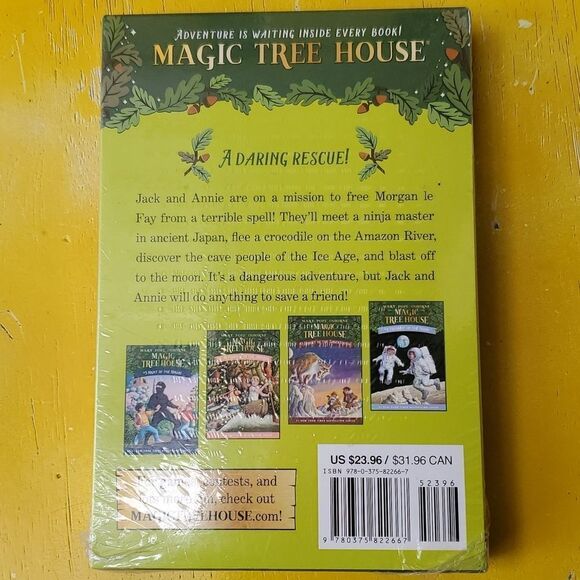 Magic Tree House Books 5-8 NEW Mary Pope Osborne - Picture 4 of 4